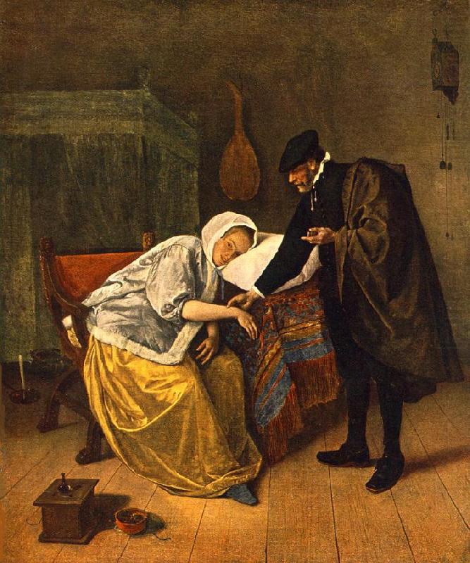 The Doctor and His Patient, Jan Steen